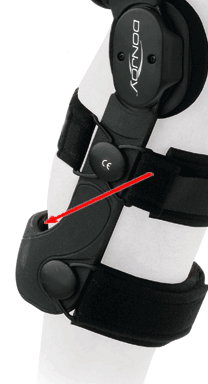 DonJoy Legend CI Knee Brace Replacement Frame Liners