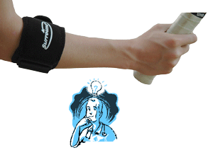 Surround Tennis Elbow Support with Floam