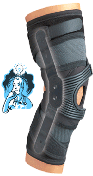 Hinged Tru-Pull Advanced System Knee Brace