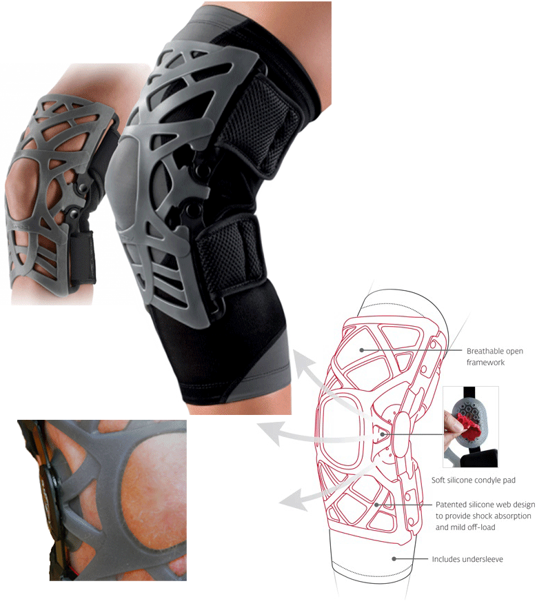 Donjoy OA REACTION WEB Patellofemoral Braces